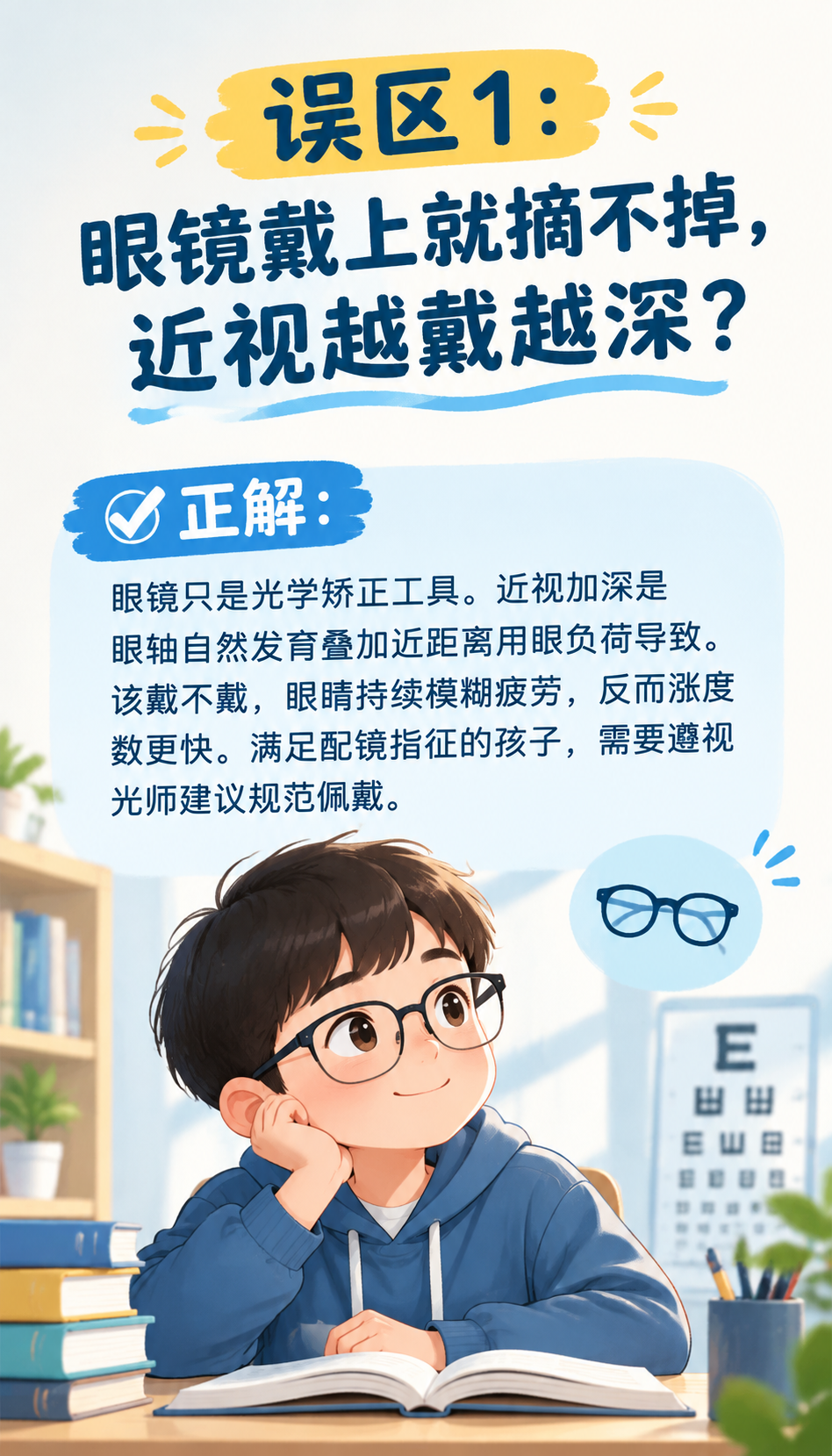 巨野给孩子配眼镜哪家好 先看清这三类适用边界